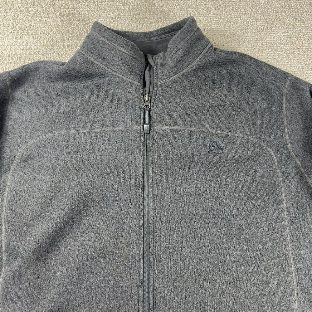 Vintage Nike ACG Full Zip Fleece Over Sized Jacket Gray Women’s Size XL - Picture 2 of 7